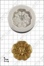 Silicone mould Tudor Rose |