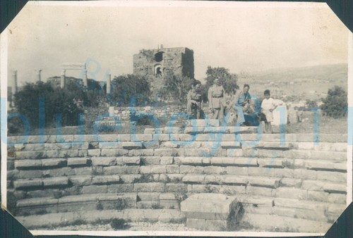 Ww2 middle east lebanon ruins - middle,