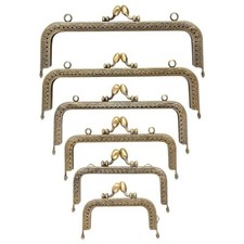 Metal Purse Clasp Frame Bag Hardware Purse Frame  Handle Bag Accessories