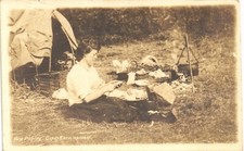 Tonbridge posted Hop Picking. Gipsy Encampment.