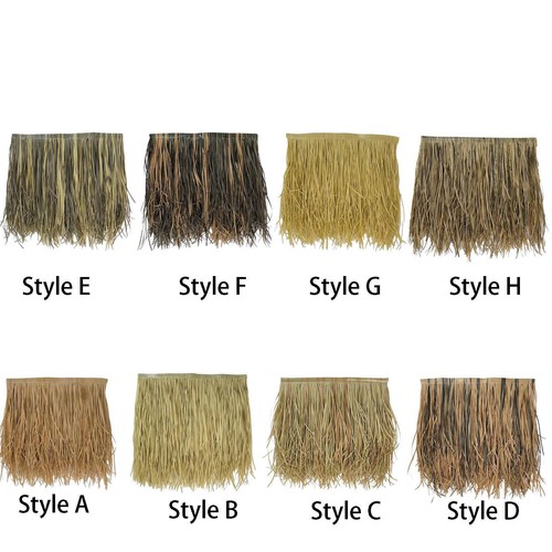 Synthetic palm thatch - synthetic, roofing