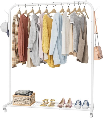 Heavy duty clothes rail - duty, on