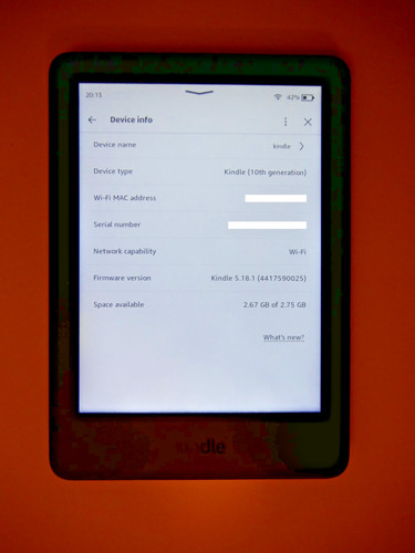 Amazon kindle 10th gen - amazon, 6”