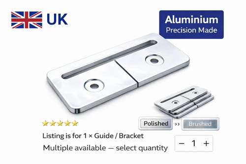 Seat belt aluminium guides - seat,