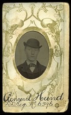 1883 CDV SIZED POLICE MUGSHOT