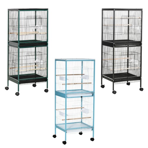 Heavy duty bird cage with - bird,