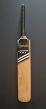 Harrods Miniature Cricket Bat, Don Bradman Autograph 