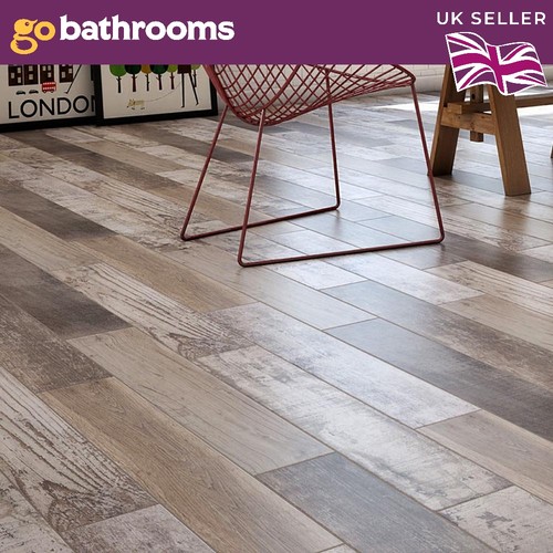 Reclaimed natural wood effect - reclaimed,