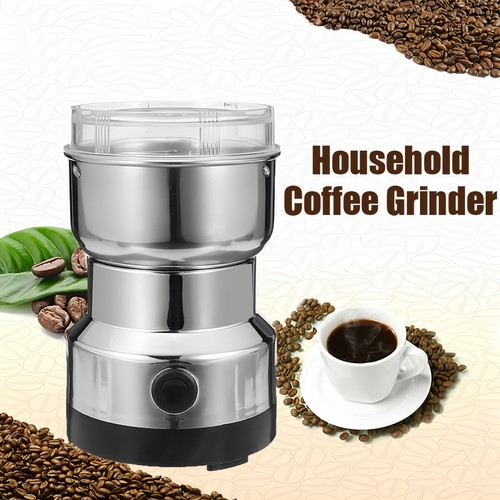 Electric coffee bean grinder - coffee,