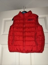Red Puffer Vest for Kids 4-5