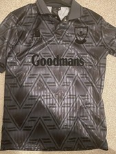 Portsmouth Fc Blackout Football Shirt