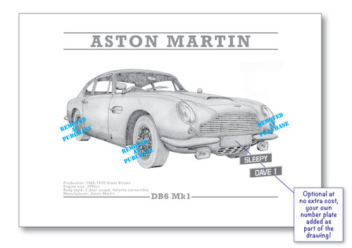 Aston martin db6 - martin, mk1
