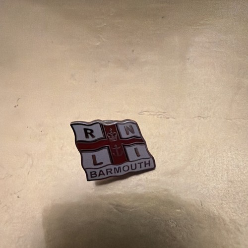 Barmouth rnli lifeboat lapel - barmouth,