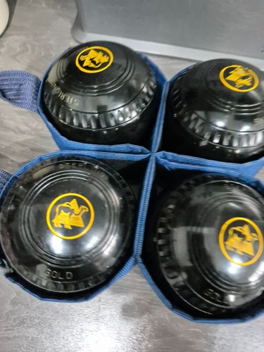 Almark sterling gold bowls - sterling,