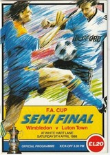 WIMBLEDON v LUTON AT WHL