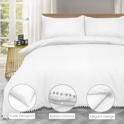 Pompom luxury bedding - bedding, duvet