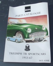 Moss Parts Catalog -Triumph TR