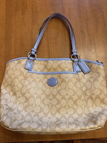 Coach peyton pocket tote purse - peyton,