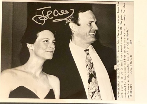 John cleese signed photo - john, with