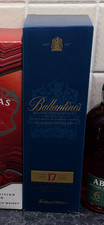 ballantines 17 year old blend empty bottle and box