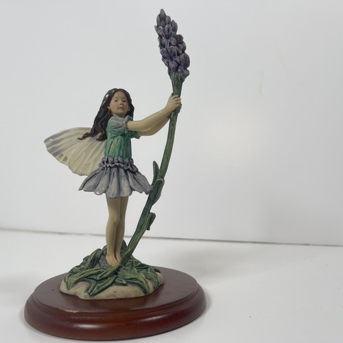 Flower fairy lavender figurine - lavender,