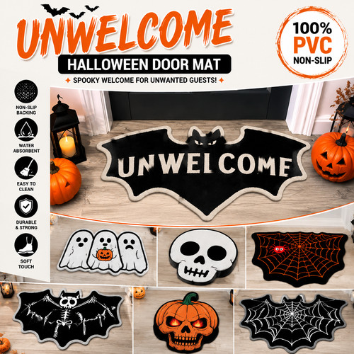 Halloween pumpkin welcome - halloween,