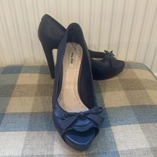 Miu Miu Peep Toe shoes  Bow