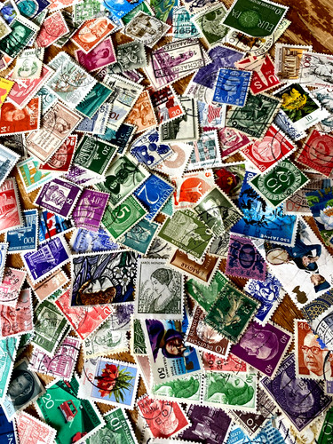 World stamps packs used - packs,