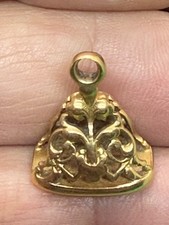Antique 19th C 18ct Solid