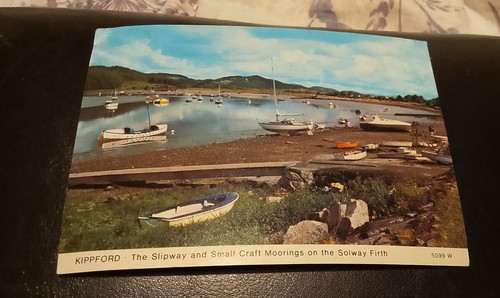 Kippford vintage postcard - kippford,