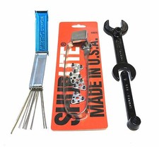 Combination Spanner, Gas Bottle Key, Shurlite, Needle Files, Combination Set