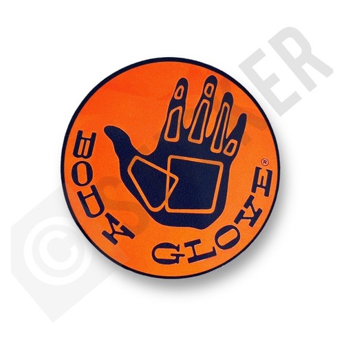 80s body glove orange - glove,