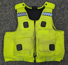 Genuine Ex Police Cooneen Protection Body Armour Vest Ballistic Hi Viz - XL