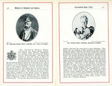 MAYOR & MAYORESS OF LUDLOW, 1902. Alderman & Mrs Thomas Henry Atherden