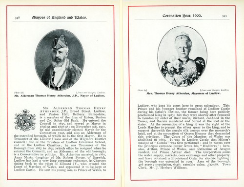 Mayor mayoress of ludlow - mayor, &