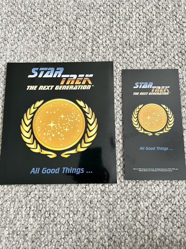 Star trek phone cards - cards, tng