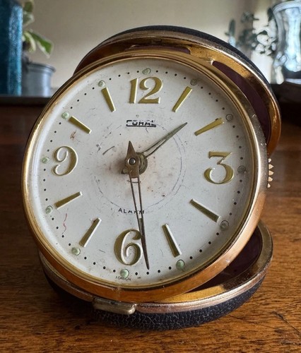 Coral travel alarm - alarm, clock