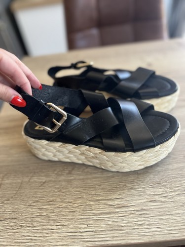 Zara women black wedge - women’s,