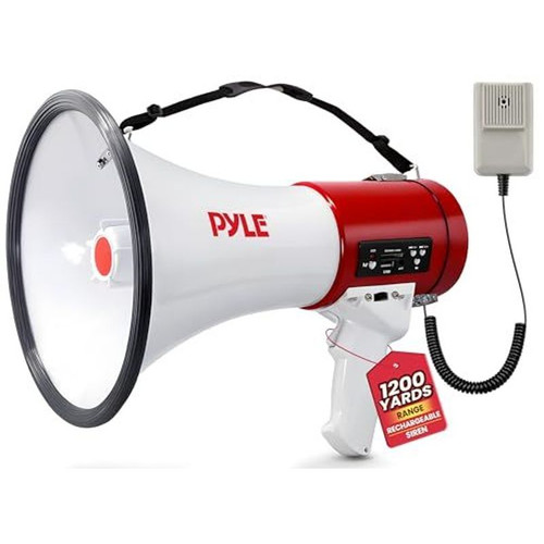Pyle rechargeable megaphone - pyle,