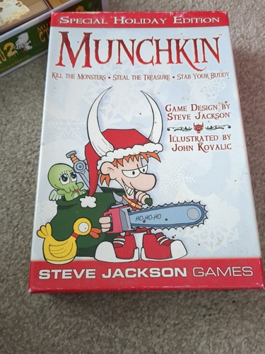 Munchkin card game christmas - munchkin,