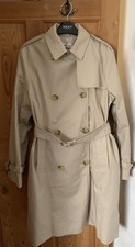 Women’s Mango Trench Coat Size L Beige BNWOT