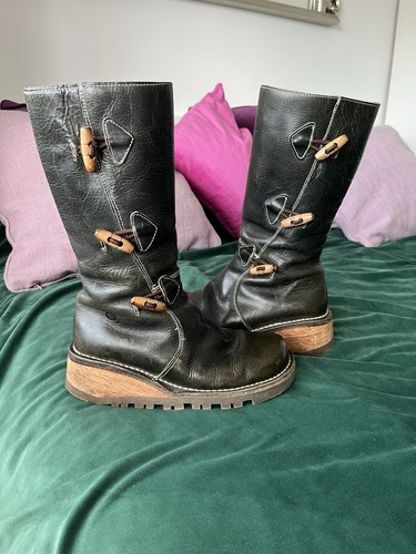 Oxygen vintage green leather - vintage,