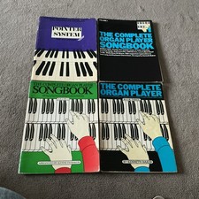 4 Vintage Organ Books