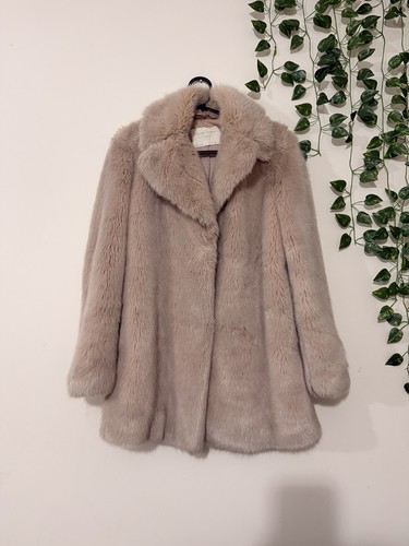 Zara pink minx faux fur - zara, pink/minx