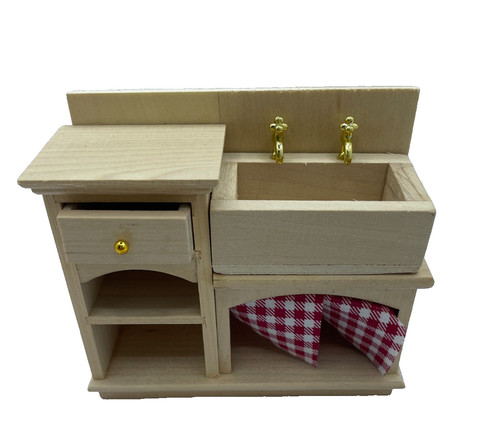 Dolls house sink bare - dolls,