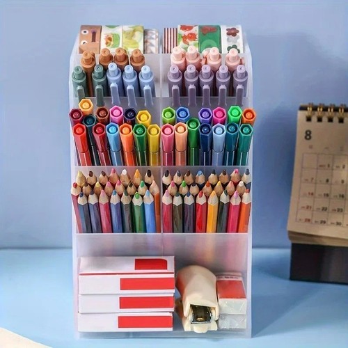 Desktop pen holder organizer - desktop,
