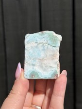 Larimar Half Polished Freeform