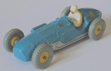 Dinky Toys No.230 Talbot-Lago Racing Car (1954-64).Plastic Hubs Decent. Repaint.
