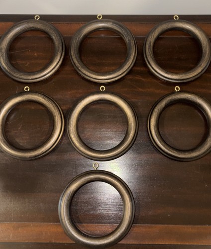 Set seven wood pole - set,