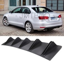 For VW Jetta GLI GTI MK6 MK7 Rear Diffuser Fins Bumper Lip Splitter Spoiler Wing